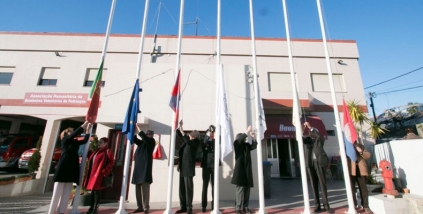 Participação no Dia Internacional da Proteção Civil nas instalações da Associação Humanitária dos Bombeiros de Pedrouços