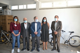 Comité Olímpico de Portugal doa bicicletas para a Casa de Acolhimento de Refugiados