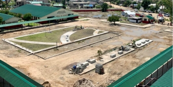 Inauguração da Obra na Beira a 17 de Janeiro
